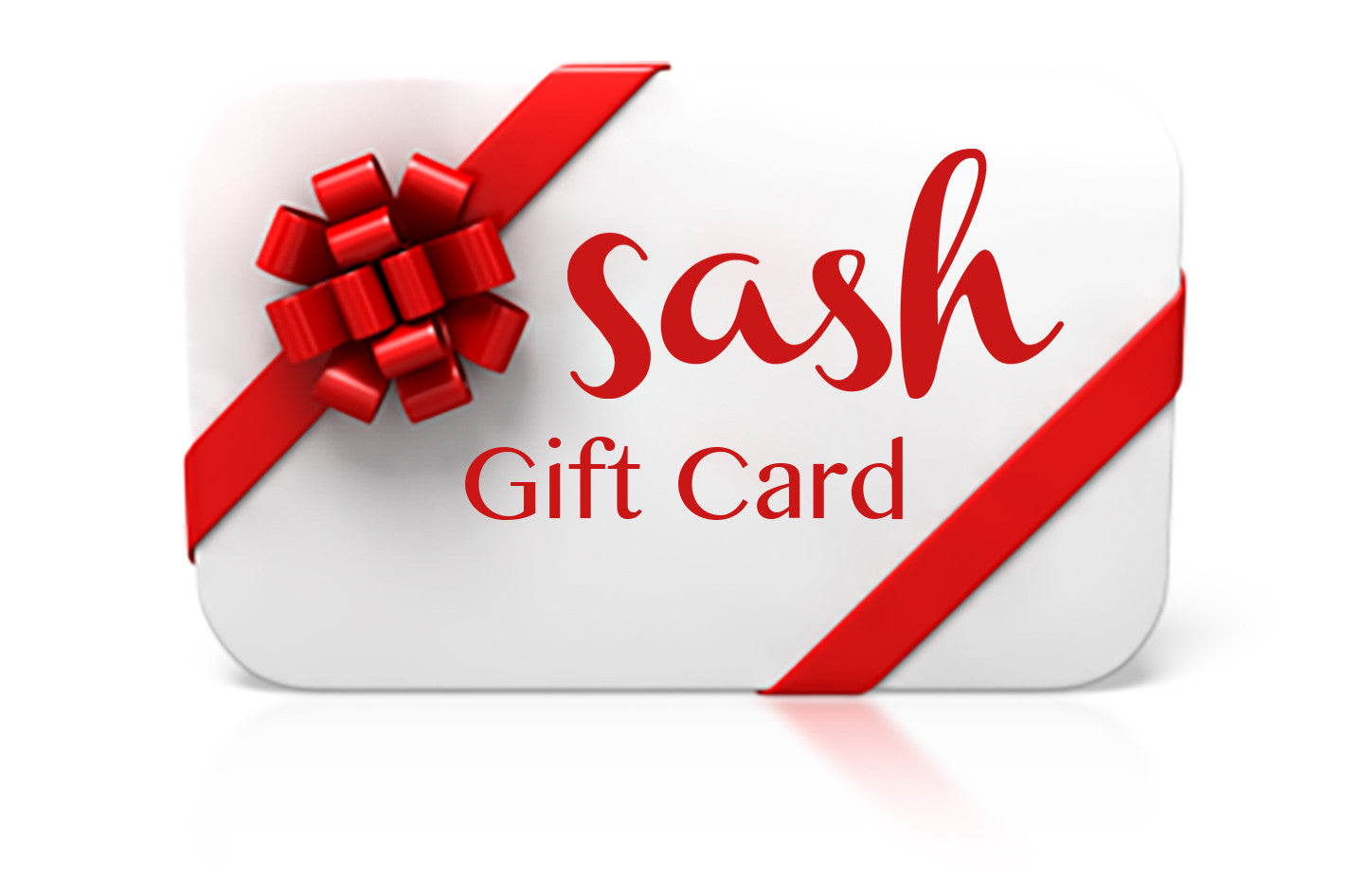 Digital Sash Gift Card