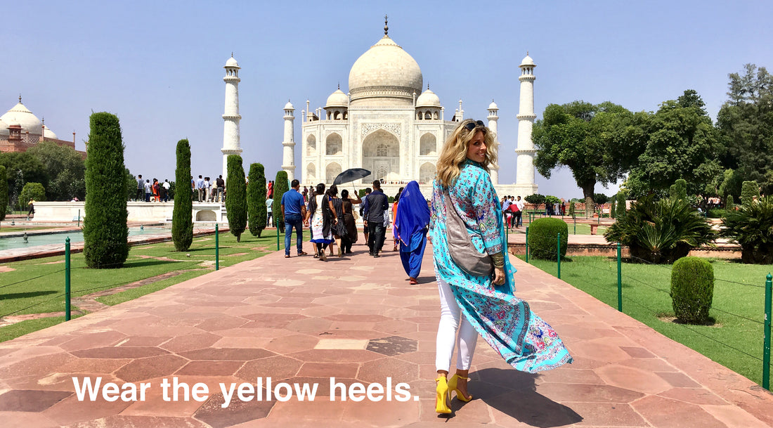 Wear The Yellow Heels